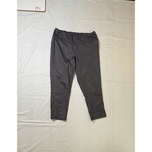 Womens Jockey active capri leggings, size Small, gray